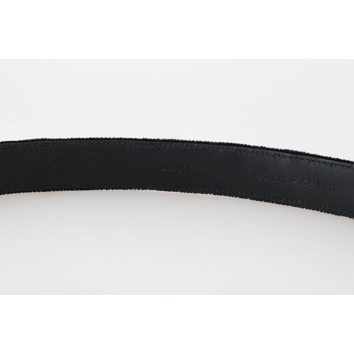 Black Cotton Royal Bee Embroidery Belt - coffeewithmee1