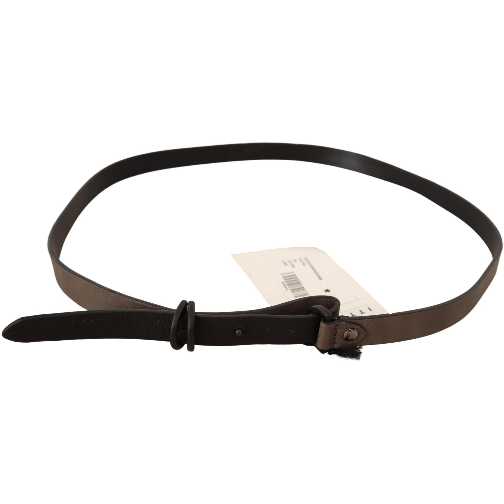 Brown Metal Buckle Waist Belt - coffeewithmee1