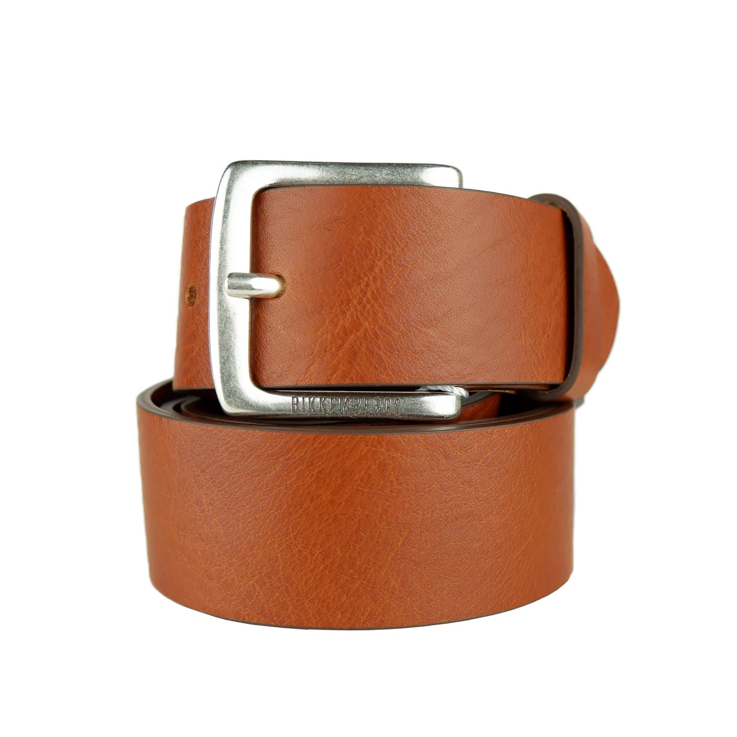 Cognac Brown Calf Leather Belt - coffeewithmee1