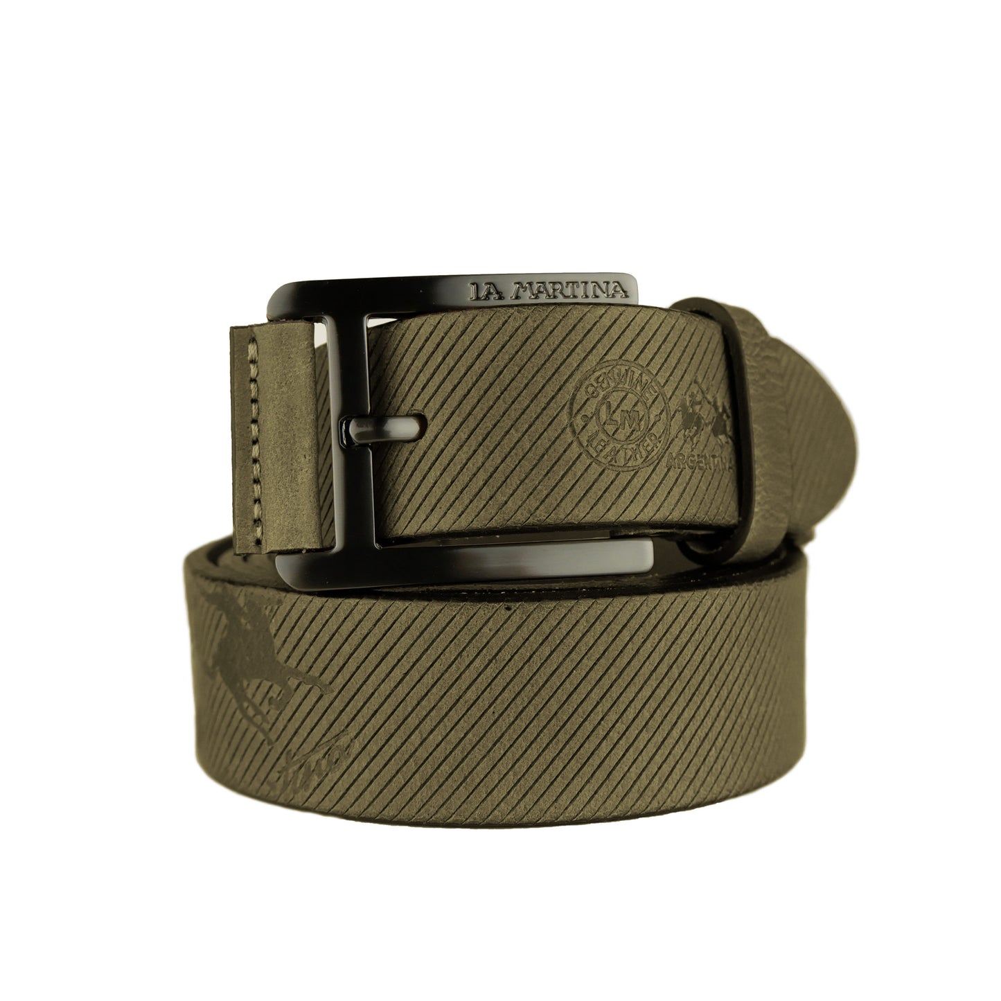 Green Calf Leather Belt - coffeewithmee1