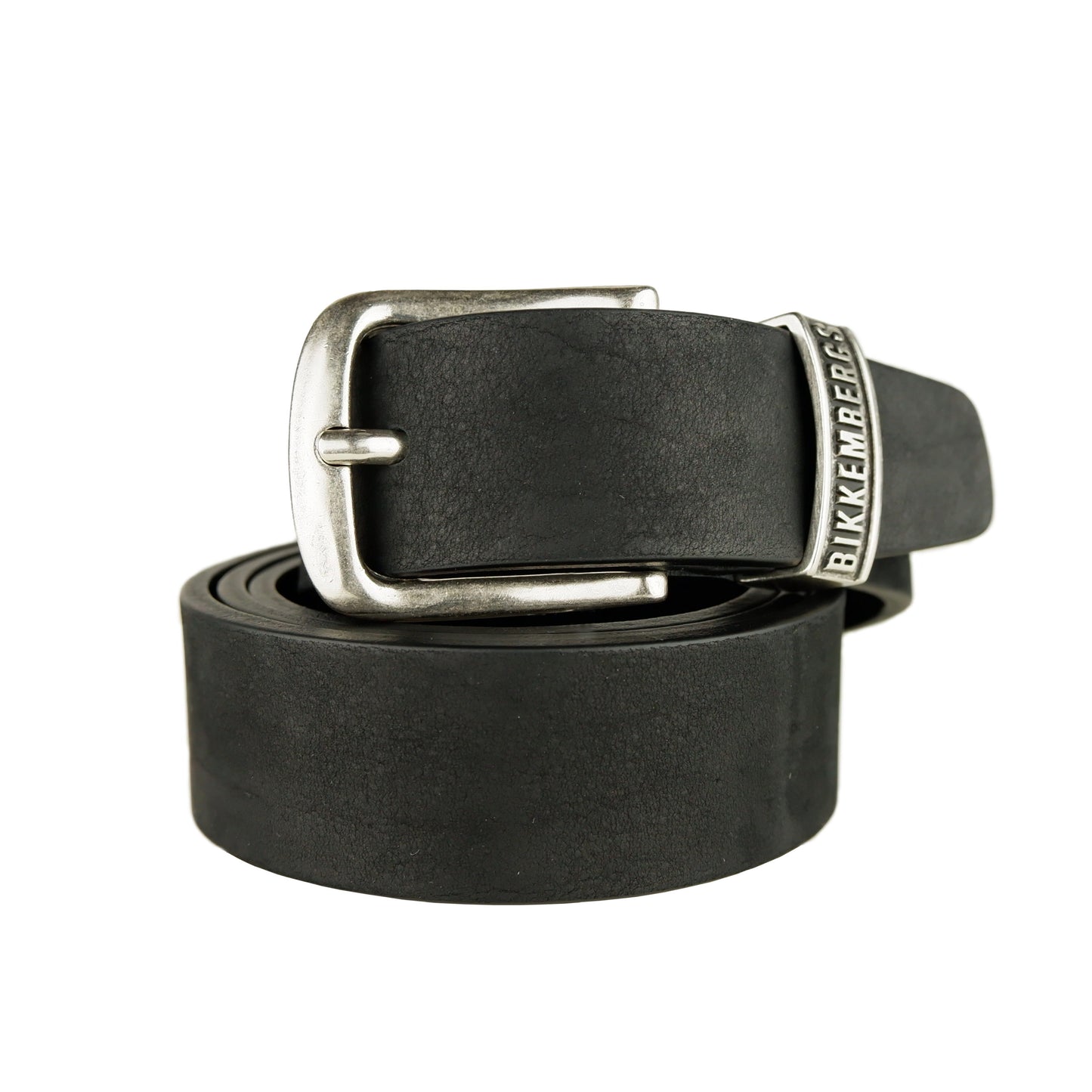 Black Calf Leather Bikk Belt - coffeewithmee1