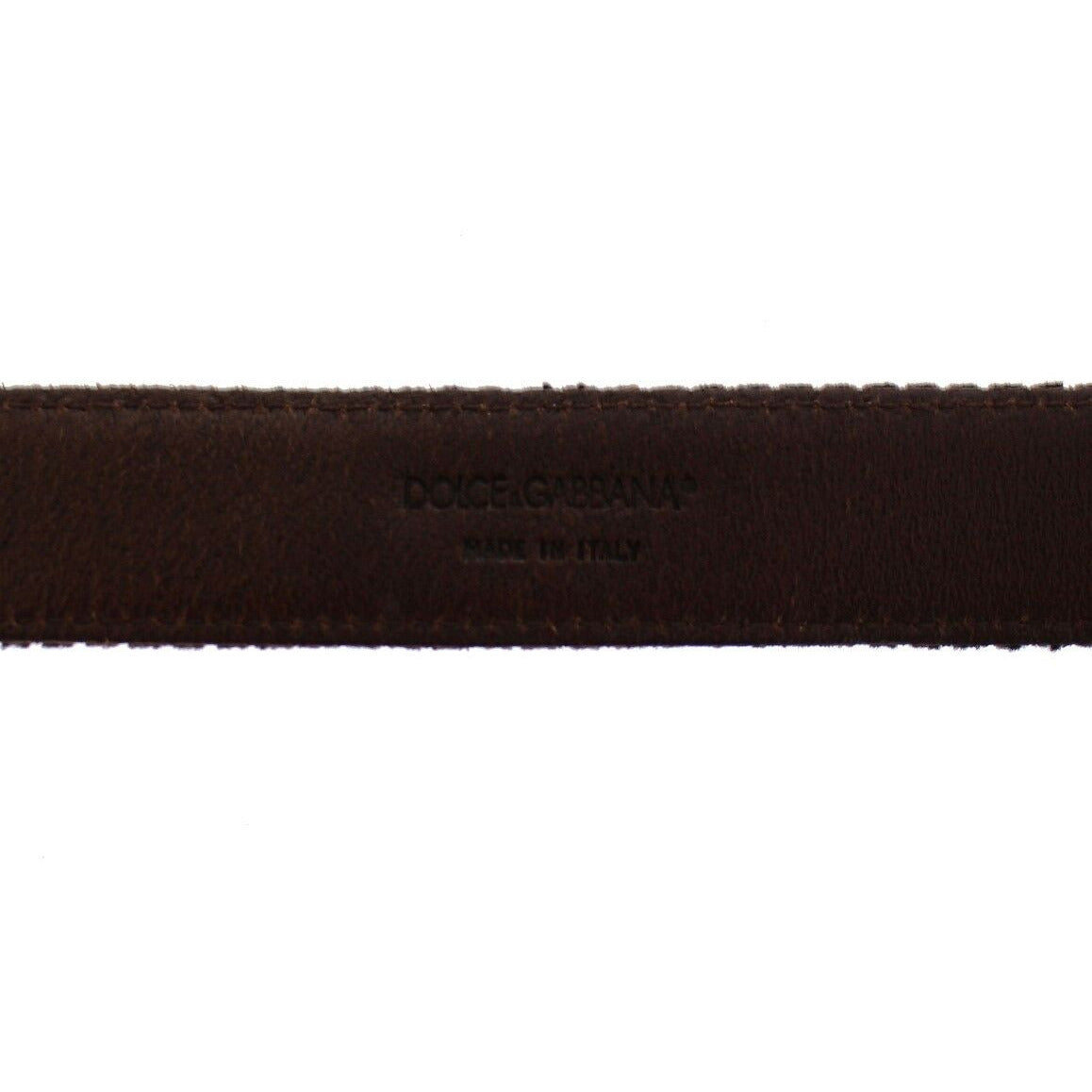 Brown Leather Logo Cintura Gürtel Belt - coffeewithmee1